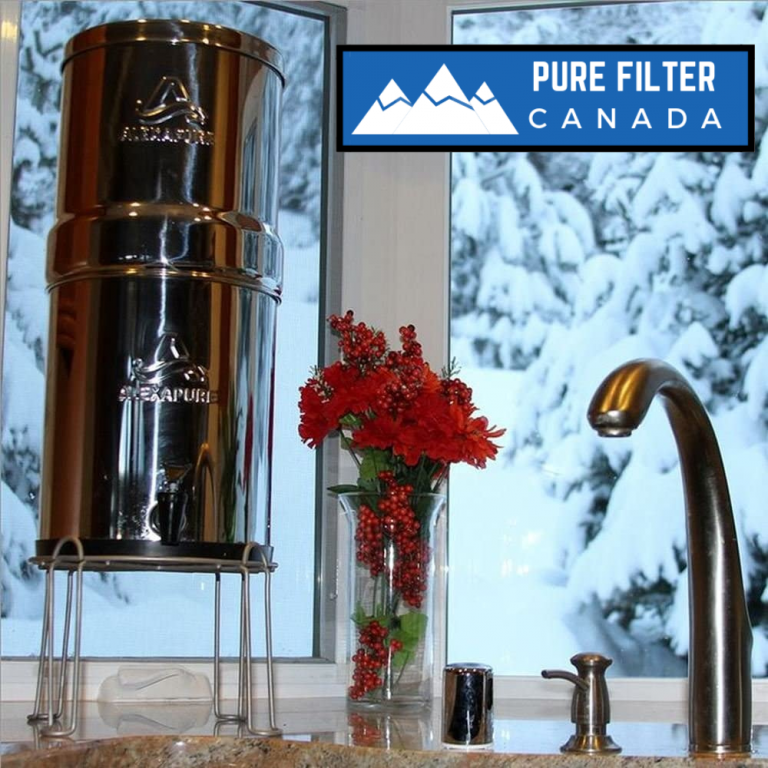 Alexapure Pro Stainless Steel Stand Pure Filter Canada www